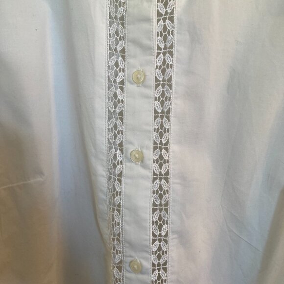 Banana Republic White Tailored Fit Blouse - EUC - Picture 6 of 10